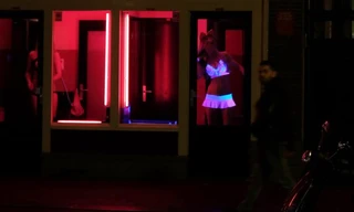 Một hình ảnh ở khu đèn đỏ Hà Lan. (Ảnh: Getty Images)