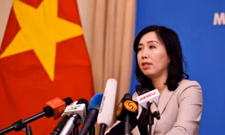 Người Phát ngôn Bộ Ngoại giao Việt Nam Lê Thị Thu Hằng