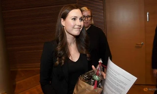Bà Sanna Marin vừa được bầu trở thành thủ tướng Phần Lan. (ảnh: Reuters)