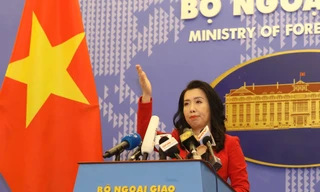 Người Phát ngôn Bộ Ngoại giao Việt Nam. Ảnh: Như Ý