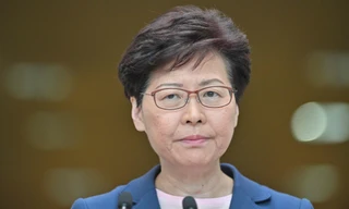 Trưởng đặc khu Hong Kong Carrie Lam. (Ảnh: SCMP)