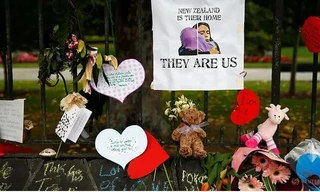 Một điểm tưởng niệm các nạn nhân vụ thảm sát ở nhà thờ New Zealand. (Ảnh: CNA)