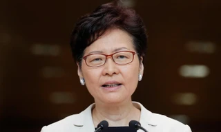 Trưởng đặc khu Hong Kong Carrie Lam. (Ảnh: Reuters)