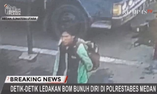 Hình ảnh nghi phạm do camera an ninh ghi lại. (Ảnh: CNA)