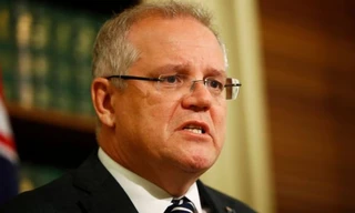 Thủ tướng Úc Scott Morrison. (Ảnh: Getty Images)