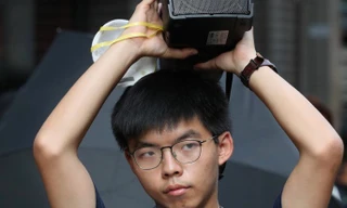 Josua Wong vừa bị bắt. (Ảnh: SCMP)