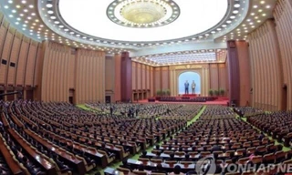 Quốc hội Triều Tiên họp kỳ đầu tiên vào tháng 4 năm nay. (Ảnh: Yonhap)