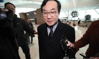 Đặc phái viên Lee Do-hoon của Hàn Quốc đến Mỹ nagỳ 5/3. Ảnh: Yonhap