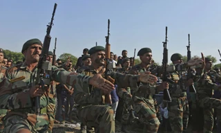 Các binh lính của quân đội Ấn Độ