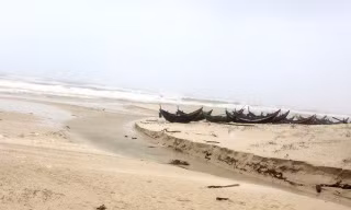 Bãi biển nơi phát hiện thi thể. Ảnh: Dân trí 