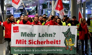 Nhân viên đình công, Đức hủy 643 chuyến bay, sân bay vắng tanh