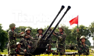 Pháo phòng không dũng mãnh gác trời Tây Nam bộ