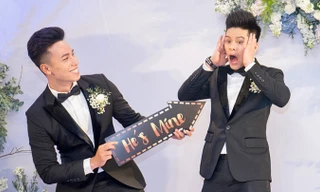 Johny Huy Trần và bạn đời đồng giới rơi nước mắt trong ngày cưới