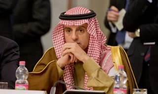 Ngoại trưởng Saudi Arabia Adel al-Dzhubeyr cho rằng, Tổng thống Syria Bashar al-Assad phải bị hạ bệ bằng vũ lực. Ảnh: AP