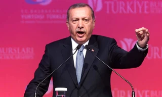 Tổng thống Thổ Nhĩ Kỳ Recep Tayyip Erdogan. Ảnh: AP