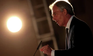 Cựu Thủ tướng Anh Tony Blair nhận trách nhiệm về việc tấn công Iraq. Ảnh: AP