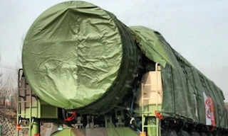 Tên lửa đạn đạo DF-41 của Trung Quốc. Ảnh: Sina