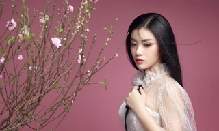 Sao mai Thu Hằng xinh đẹp ra mắt ca khúc mới về Tết