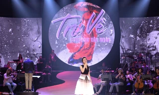 Tân Nhàn thử hát "Cô đôi thượng ngàn" với dàn nhạc giao hưởng