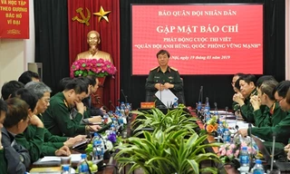 Phát động cuộc thi "Quân đội anh hùng, quốc phòng vững mạnh"