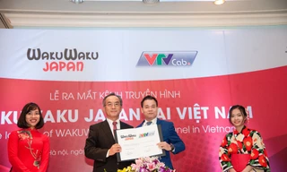 Đại diện VTVcab và Wakuwaku ký kết hợp tác phát song chính thức từ tháng 1/2019