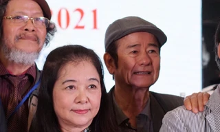 Ni cô Huyền Trang trúng Phó Chủ tịch Hội Liên hiệp Văn học nghệ thuật Hà Nội. Ảnh: Nguyên Khánh