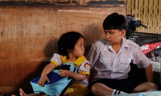 Gia Bảo và Ngân Chi trong "Ở đây có nắng"