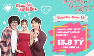 Cua lại vợ bầu đạt kỷ lục doanh thu một ngày cao nhất trong lịch sử