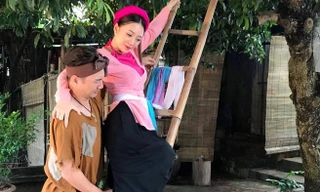 Quỳnh Kool và MC Thành Trung trong "Họ Lý tên Thông"