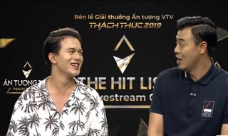 Bố con Bảo-Quốc là khách mời đầu tiên trong chương trình bên lề Hit List số 1 của VTV Awards 2019