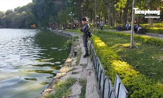 Các chuyên gia, nhà khoa học cho rằng Hà Nội cần cẩn trọng khi kè Hồ Gươm bằng bê tông đúc sẵn