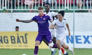 Kết quả vòng 5 V.League: HAGL đánh rơi chiến thắng trên sân nhà