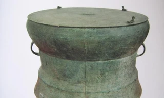 Chiếc trống vịt độc nhất vô nhị ở Việt nam 