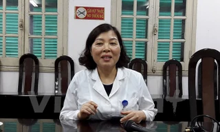 Bà Nguyễn Thị Bích Hường, Phó giám đốc bệnh viện Việt Đức. (Ảnh: Thùy Giang/Vietnam+) 