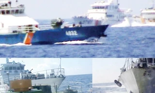 Tổng số tàu của Trung Quốc ở khu giàn khoan trái phép là 136 tàu