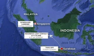 Sơ đồ đường bay chi tiết. Ảnh: ABC News