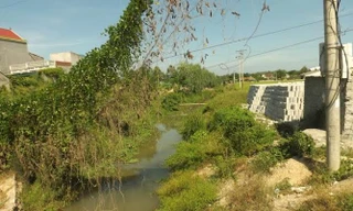  Con kênh nơi xảy ra vụ đuối nước thương tâm 