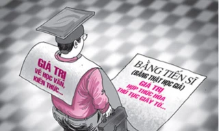 Bảo vệ giành bằng cử nhân và nỗi buồn đeo đẳng sinh viên Việt