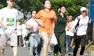 Vạn người hứng khởi “Chạy vì trái tim”