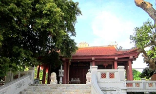 Thầy giáo nổi tiếng nào thời Hùng Vương được thờ ở Thiên Cổ Miếu