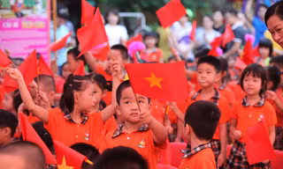 Khai giảng tại Trường mầm non Thanh xuân Bắc, Hà Nội 