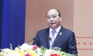 Thủ tướng phát biểu tại ĐH Đoàn khóa XI sáng 13/12. Ảnh: Như Ý