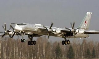 Một chiếc Tu-95 của Nga. Ảnh: Tass
