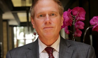 Ông Michael Kelly - Chủ tịch kiêm Tổng Giám đốc điều hành The Grand Hồ Tràm Strip.