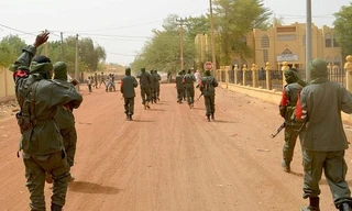 Binh sỹ Mali tuần tra ở Gao, miền bắc nước này.