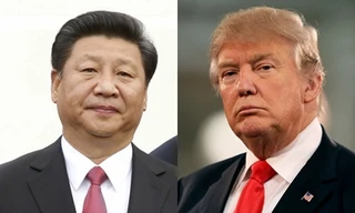 Chủ tịch Trung Quốc Tập Cận Bình (trái) sẽ có cuộc gặp với Tổng thống Mỹ Donald Trump ngày mai, 6/4.