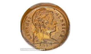 Đồng tiền xu độc nhất vô nhị có giá tới 1,6 tỷ VNĐ