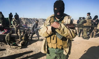 Một thành viên của lực lượng bán quân sự Hashed al-Shaabi.