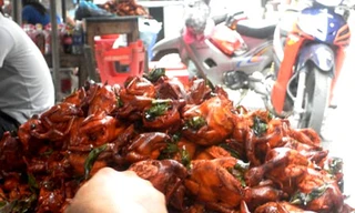 Hà Nội: Rùng mình chim quay tẩm hóa chất