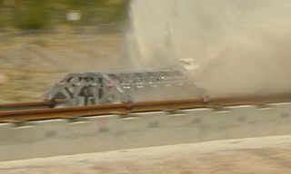 Hình ảnh thử nghiệm thành công hệ thống tàu siêu tốc Hyperloop